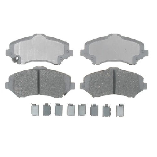 ACDelco 14D1273CH Advantage Ceramic Front Disc Brake Pad Set with Hardware ACDelco 14D1273CH Advantage Ceramic Front Disc Brake Pad Set with Hardware