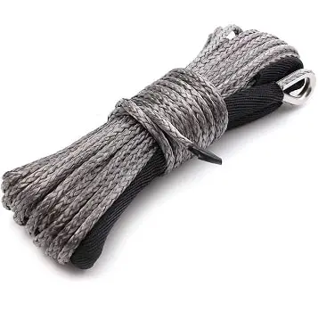 QH QH WURONG Synthetic Winch Rope with Sheath for ATVs Winches