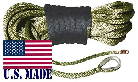 U.S. Made AMSTEEL Blue Winch Rope