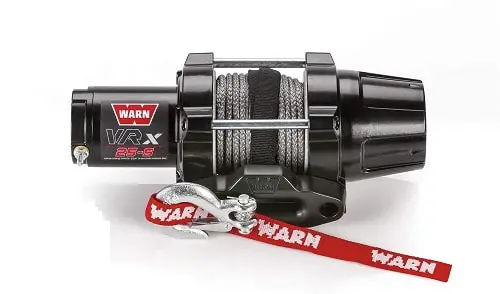 WARN 101020 VRX 25-S Powersports Winch with Handlebar Mounted Switch
