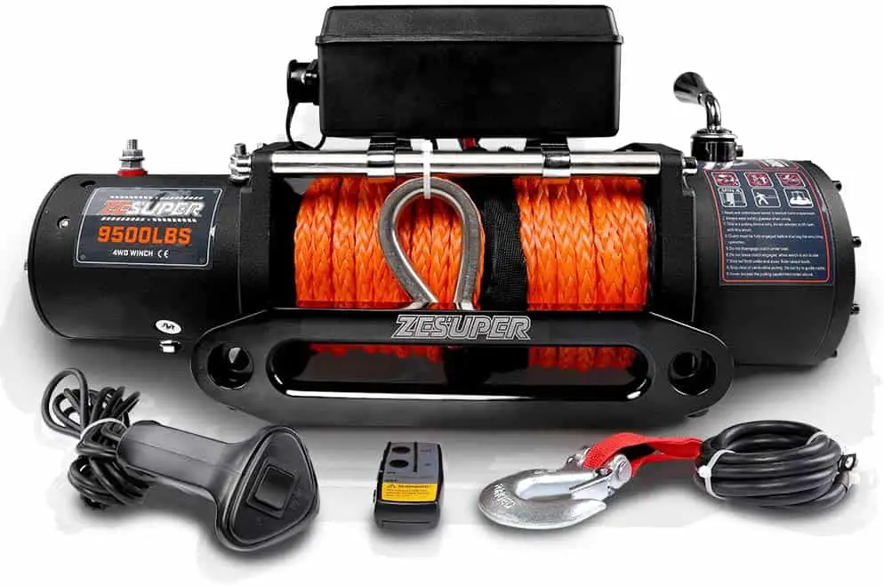 ZESUPER 9500lbs Load Capacity Electric Winch Kit