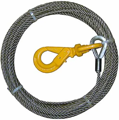 BA Products 4-38SC75LH Winch Cable