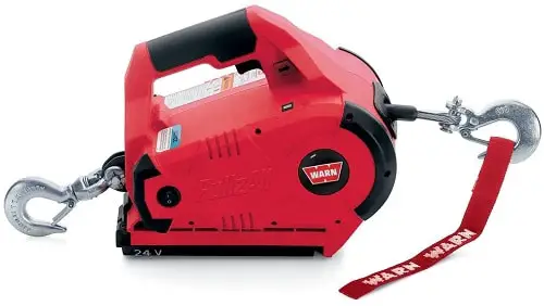 WARN 885005 PullzAll Cordless 24V DC Portable Electric Winch