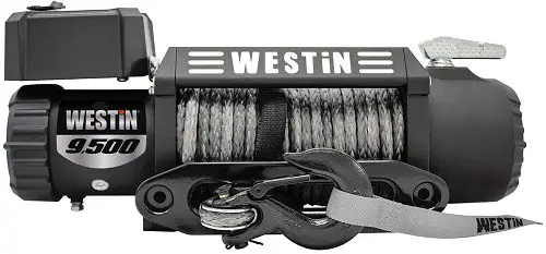 Westin Automotive Products 47-2103 Black Off-Road 9.5 Waterproof Winch