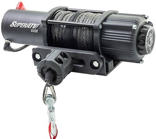 SuperATV 5,000 lb Black Ops ATV UTV Winch