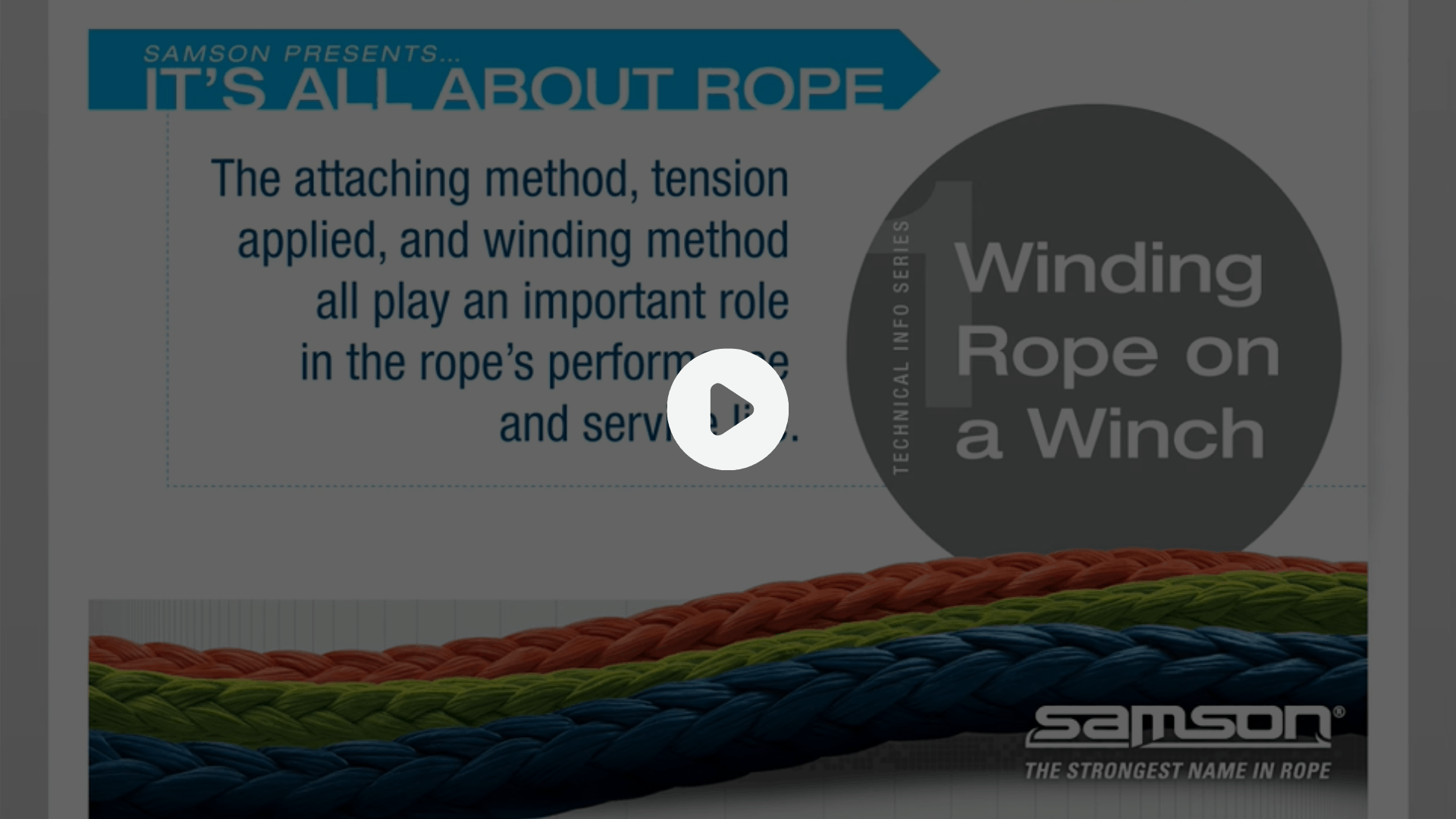 How to Attach Cable to Winch Drum