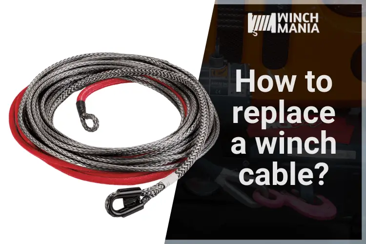 how to replace a winch cable