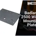 Badland 2500 Winch Mounting Plate