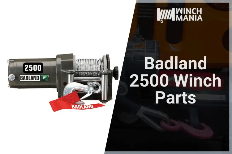 Badland 2500 Winch Parts