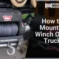 How to Mount A Winch On A Truck A Step by Step Guide