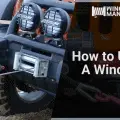 How to Use A Winch