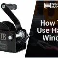 How to use hand winch